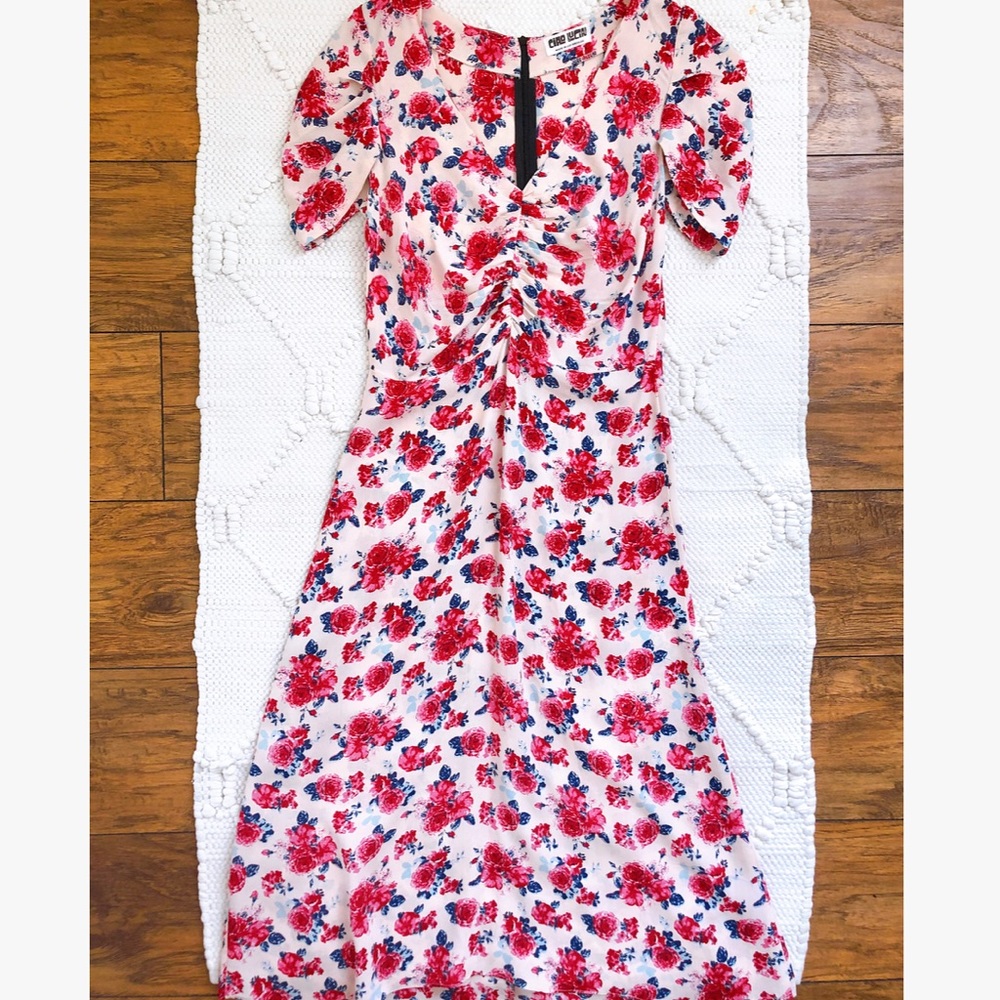 Ciao Lucia Pink Floral Dress size 2